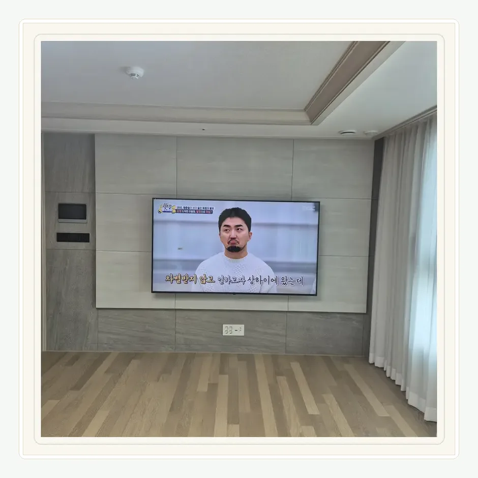 강서구 벽걸이 TV 설치 참고사진 1