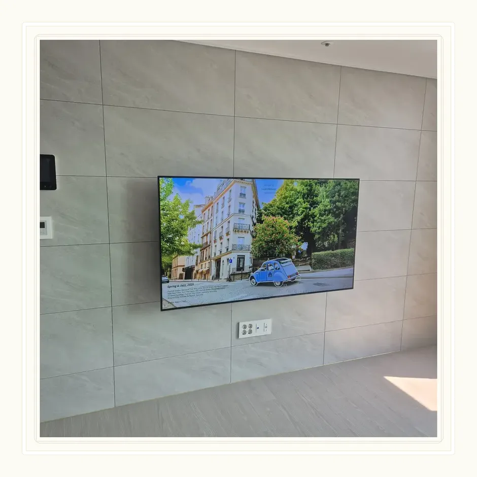 서해구 벽걸이 TV 설치 참고사진 1